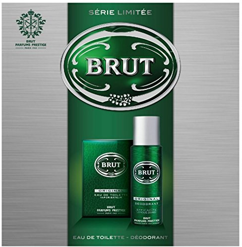Brut Coffret Cadeau Original Eau de Toilette + Déodorant pour Homme - Produit Arrêté
