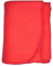 Coperta in pile per bambini, colore rosso