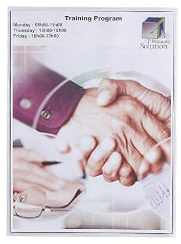 Exacompta 5398E 10er Pack Kunststoff Prospekthüllen DIN A5 transparent glasklar oben offen Klarsichtfolie Plastikhülle Klarsichthülle ideal für Ordner Ringbücher und Hefter