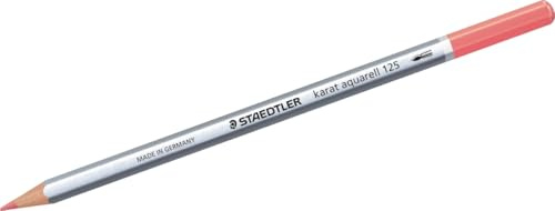 Staedtler Karat Aquarell 125-25 Professional Watercolour Pencils - Pink (Pack of 6)