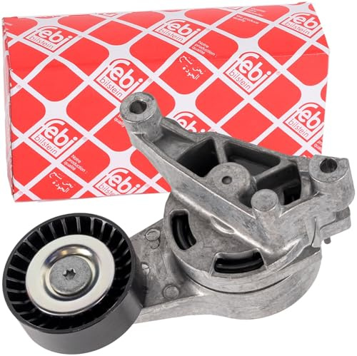 Febi bilstein 27806 Tendeur de courroie, courroie trapézoïdale à nervures | Compatible avec: AUDI A3, A3 Sportback, SEAT ALTEA, ALTEA XL, LEON, TOLEDO III, SKODA OCTAVIA II, OCTAVIA II Combi