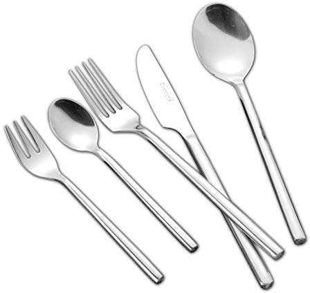 Esmeyer Silke - Ensemble de 30 Couverts Silke en INOX 18/0 Poli, massifs forgés