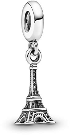 PANDORA Silber Charm mit Anhänger Eifelturm Paris 791082