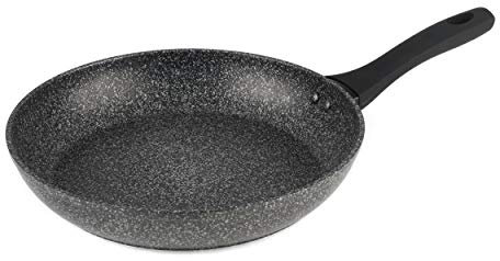Salter Poêle à Frire en Aluminium Forgé 28 cm, Revêtement Anti-adhésif Durable sans PFOA, Poignée Durable Rivetée, Compatible avec le Lave-Vaisselle, Ustensils Métalliques et Tout Feux dont Induction