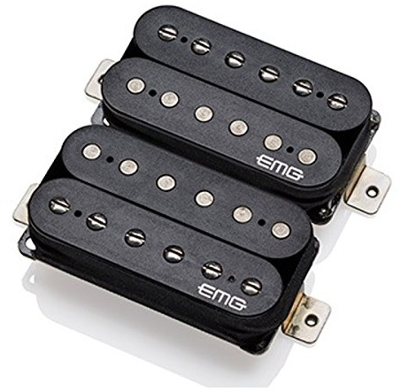 EMG Tonabnehmer Retro Active Super 77-F Set Black