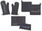 Küchenset Lieblingsessen mit Geschirrtuch Topfhandschuh Topflappen 4 teiliges Set