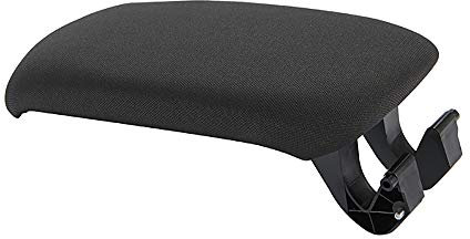 SZDPC Couvercle Accoudoir compatible avec Audi A3 2003-2013, Tissu Noir