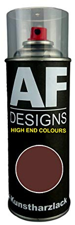 Alex Flittner Designs Bombe de peinture en résine Marron satiné