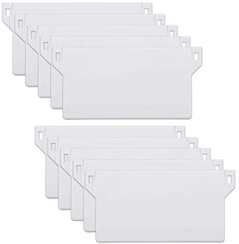 Vertical Blind Weights 89mm (3.5 inches) - Replacement Spares Bottom Weights Slats - White (50)