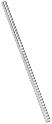 sourcing map Maschinenreibahle Wolframcarbid Drehmaschine Reibahle H7 4 gerade Flöten 100mm lange runder Schaft Fräswerkzeug Schneidewerkzeug für Edelstahl Legierung Kupfer Metall 4mm