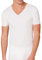 Schiesser Herren Laser Cut V-neck undertrøje Unterwäsche, Weiß, L EU