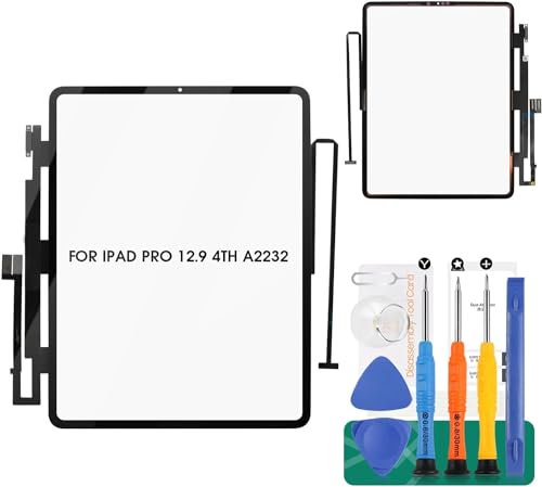 Touchscreen-Digitizer SRJTEK Ersatz für iPad Pro 12.9 2020 4. Touchscreen-Ersatz A2069 A2232 A2233 A2229 Touch-Screen-Digitizer Panel Sensor Glas Linsen-Kits