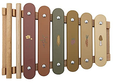 Bloomingville Glockenspiel DAX, braun, MDF mitteldichte Faserplatte