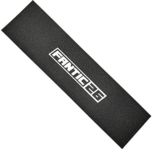 Fantic26 Stunt-Scooter Griptape Ersatz Park Trick Tret Roller Anti Rutsch Sandpapier 58,5cm (15,5cm Basic Schwarz/Weiß)