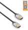 Metronic 370218 - Cable HDMI 4K, 4,80 metros, trenzado de nailon 4K@60Hz a 18Gbps, compatible 3D, función Ethernet, High Speed, video 4K 2160p, HD 1080p, macho / macho