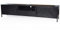 BRIX TV Möbel York 200 cm Mangoholz Fischgräte Metall schwarz Fernsehrack Lowboard
