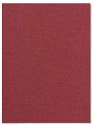 30 STÜCK Leinen- Karton DIN A4-29,7 x 21,0 cm Dunkelrot 240 g/m² Bastel-karton Ton-karton Ton-Papier Foto-Karton