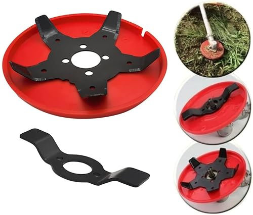 Sumnos Disco Decespugliatore Testina Tosaerba,Decespugliatore per Erbacce, Vassoio per diserbo,decespugliatore per Erbacce Accessori da Giardino