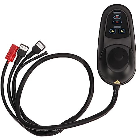 Elektrischer Joystick-Controller, Einfache Installation, Elektrischer Rollstuhl, 2P-Joystick, Wasserdichtes Professionelles Elektromobilitätsrollstuhl-Zubehör für Elektrische Rollstuhlroboter, Fernges