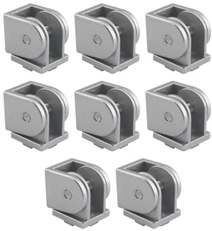 SeeRaphee (8 pezzi) 2020 Giunto girevole in lega di zinco Giunti di estrusione di profili in alluminio Connettore ad angolo Raccordi Cerniere