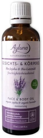 Gesichts- & Körperöl Bio-Jojoba & Bio-Lavendel feuchtigkeitsbewahrend 75ml bio&vegan