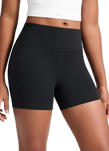 CRZ YOGA Mädchen Butterluxe Radlerhose | Extrem Weich, Leichte Kompression, Dance, Lässig, Hohe Taille, für Teenager
