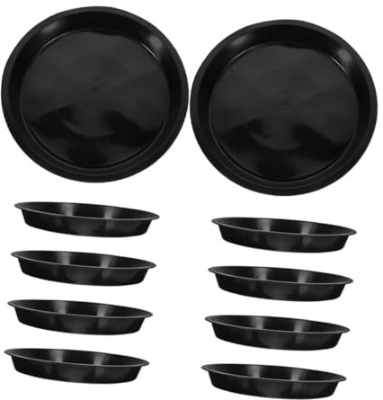 Mipcase 10pcs Material Plant Water Tray Plant Drip Trays for Outdoor Indoor Bonsai Flower Pots