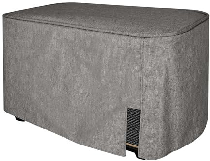 kwmobile Speaker Dust Cover Compatible with Marshall Acton III Wireless/Acton 3 Case - Tearproof Protective Fabric - Grey