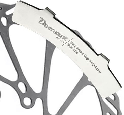 Regolatore del gioco del freno a disco, Strumento di allineamento per l'impostazione del del freno a disco del rotore della bici, Strumento di allineamento dei freni a disco Le pastiglie dei freni del