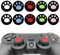 KGDUYC Joystick-Kappen für PlayStation 4 Daumen-Stick-Griffkappen, Controller-Aufsatz sorgen für besseren Halt und Schutz der Schläger (10er-Set)