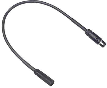 HEMOTON 0.3m Mini Xlr Male to Female Cable Mini Xlr to Extension Cord High-fidelity Audio Mic Wire for Video Camera Dslr