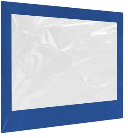 Paredes laterales de tienda de campaña, tela envolvente de tienda de campaña, paredes laterales instantáneas con ventana transparente para toldo emergente, toldo impermeable de 10 x 7 pies