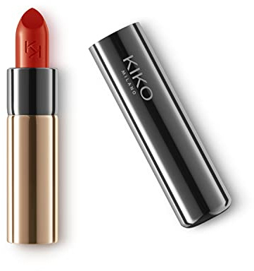 KIKO Milano Gossamer Emotion Creamy Lipstick 117, Creme-Lippenstift Mit Vollem Farbton