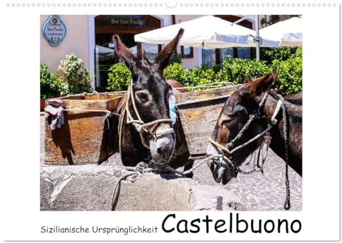 Sizilianische Ursprünglichkeit Castelbuono (Wandkalender 2026 DIN A2 quer), CALVENDO Monatskalender: Idylle im sizilianischen Dorf Castelbuono (CALVENDO Orte)