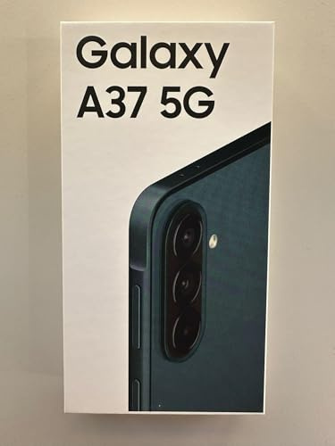 Samsung Galaxy A37 5G (Awesome Graygreen, 8 Go RAM, 256 Go de stockage), Agentic AI, Triple caméra avec vidéo Nightography, 2 jours d'autonomie de la batterie, mises à jour OS 6 Gen, IP68