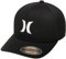 Hurley Unisex One & Only Black Flexfit Cap, Weiß, L-XL