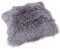 Reissner Lammfelle Tibet Lammfell Kissenbezug langflorig 30x30cm JAY31 Farbe grau