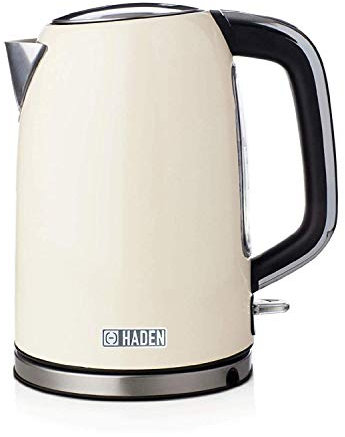 Haden 183439 Perth 1.7L Kettle, Cream, Cordless, 3000W