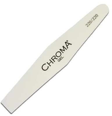 Chroma Gel Nail File 220|220 Grit White