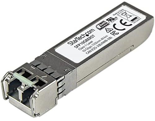 StarTech.com MSA Uncoded Compatible SFP+ Module - 10GBASE-ER - 10GbE Single Mode Fiber (SMF) Optic Transceiver - 10GE Gigabit Ethernet SFP+ - LC 40km - 1550nm - DDM (SFP10GBERST)