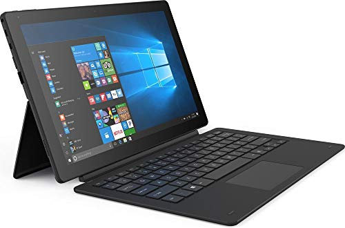 Linx 12X64 - 12.5-inch Tablet with Keyboard Intel Atom x5-Z8350 / 1.44 GHz (1.92 GHz Turbo) Quad Core Processor, 4GB RAM, 64GB Storage, Windows 10 - LINX12X64 (Renewed)