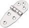 sourcing map T-Strap Heavy Shed Hinge Gate Door Hinges 304 Stainless Steel, 100mm Overall Length
