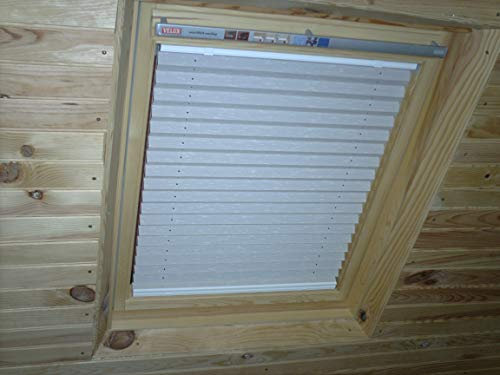SKYLITE SYSTEMS Pleated Blind suitable for Velux windows - White (GGL 5)
