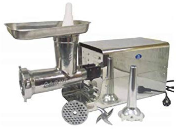 Garhe Picadora-embutidora eléctrica nº 32 Totalmente Inoxidable MR6 2 HP 60 RPM