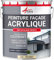 Peinture Façade - Peinture Hydrofuge Acrylique 14 couleurs - Dure jusqu'à 15 ans - 2.5 L (+ ou - 15 m² en 1 couche) Ton Sable - RAL 085 90 20 - ARCANE INDUSTRIES