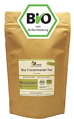 Frauenmanteltee Bio 100g - in Deutschland geerntet und abgefüllt - 100% natürlich, ohne Zusatzstoffe - von my-mosaik (100g)