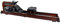 Holz Wasser-Rudergerät Wood Champion Rower II Ruderzugmaschine mit Water Resistance System klappbar Bluetooth (Buche dunkel)