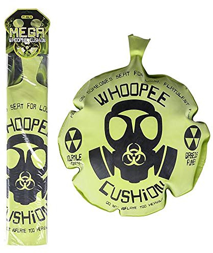 The Dreidel Company Large Original Mondo Whoopee Cushion 12 Inches Fun Classic Fart Prank Sounds Prout Noisemaker Party Favor, Single