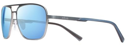 Revo HORIZON RE 1193 Silver/Blue Water 57/14/140 Herren Sonnenbrillen