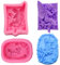 Stampo Angelo In Silicone 2Pcs Stampo Angelo Gesso Stampi Per Saponi Fatti In Casa Stampi Per Sapone In Silicone Stampo Per Sapone Rettangolare Stampi Per Saponi Artigianali (Forma Di Fata Dei Fiori)